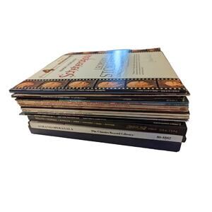 16 Album LOT Classical And Instrumental LP Single And Boxed Sets